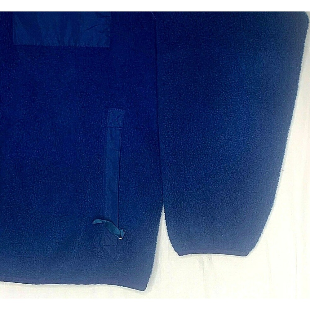Vintage '91 Patagonia Mens Synchilla Fleece Jacket Cobalt Blue 25021 Size Large - Picture 9 of 12